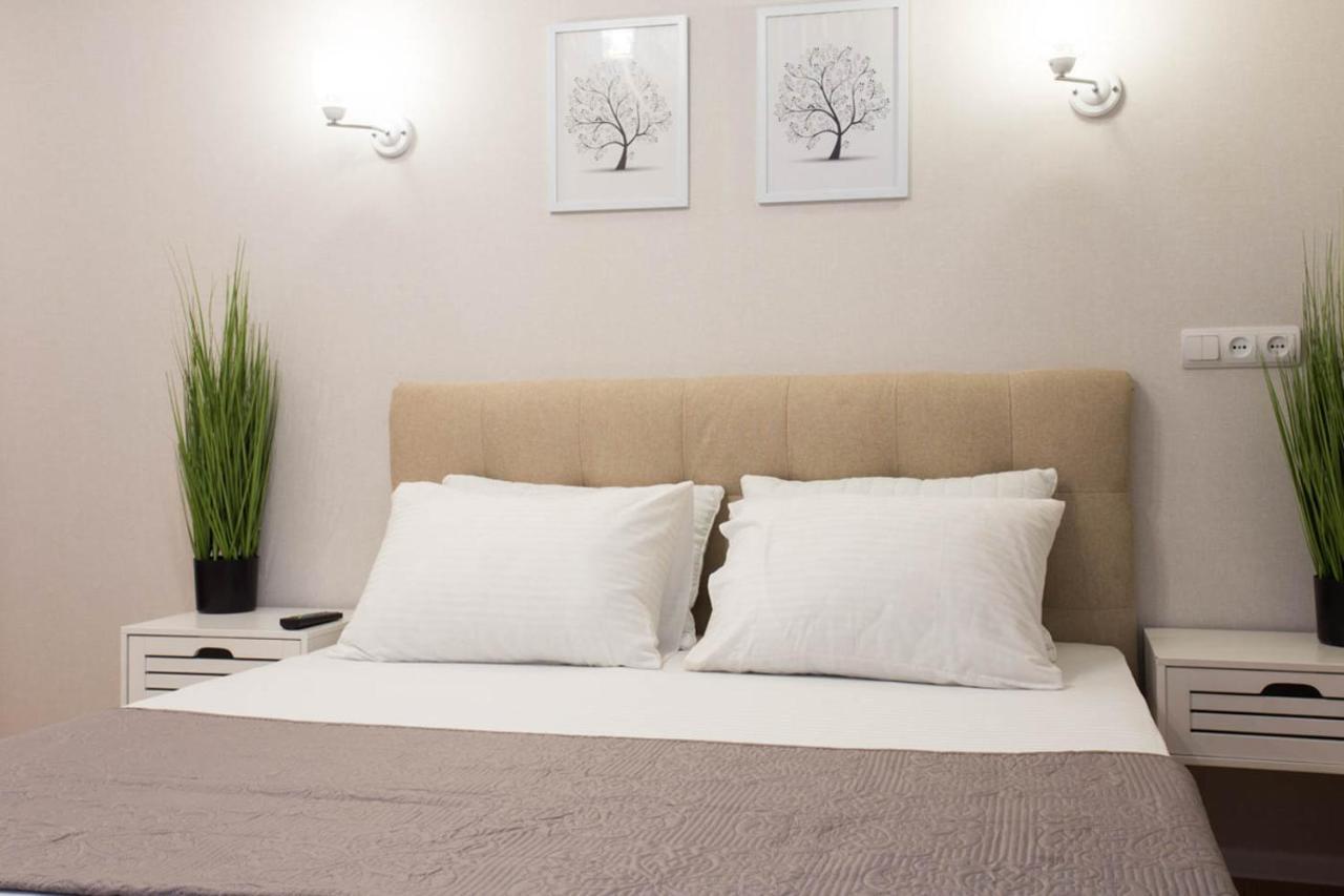 Apartment In The City Center - Gimnasiyna Naberezhna 24A-1 哈尔科夫 外观 照片
